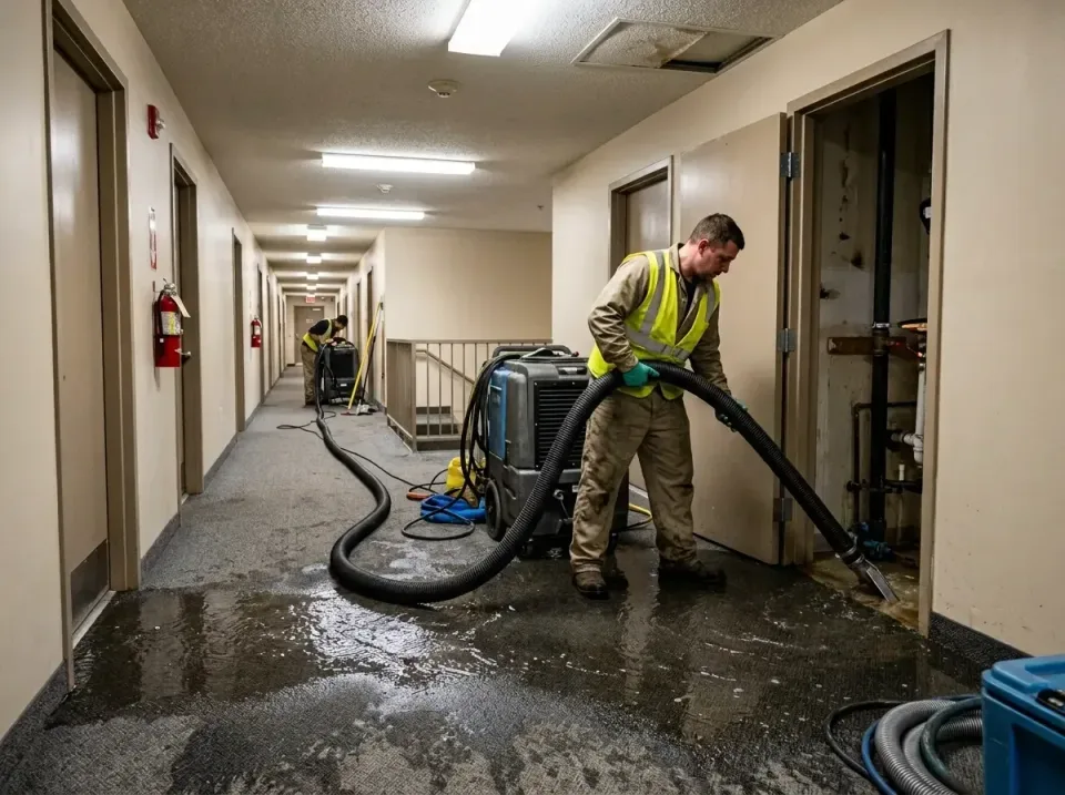 multi-unit-apartment-hallway-f-005 — frequently asked questions, Emergency Burst Pipe Water Extraction & Removal in Alpha, NJ